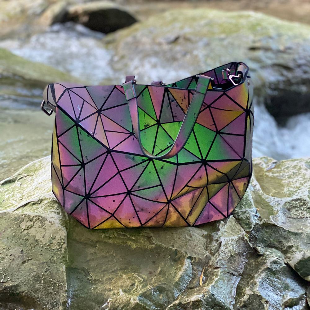 Holographic Hexagon Backpack – iEDM