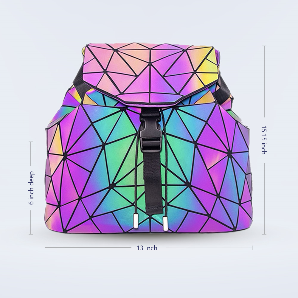 Geometric Luminous Trifold Crossbody Bag|Lovevook-Dynamic & Adaptable –  LOVEVOOK